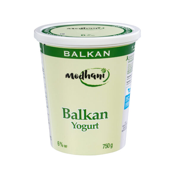 Modhani 6% Balkan Yogurt 750 g Canadian dairy